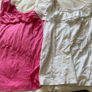 Bogo!! 2 Versatile Lilly Pulitzer cotton shirts.